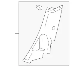 CV6Z-5431013-AB FORD Lower Quarter Focus