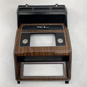 E2TB-10045A98 FORD Dash Radio Climate Control Bezel F-150