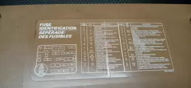 E7TB-1504459-AWC FORD Left Dash Knee Bolster Fuse Cover Panel #2