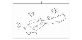 EJ7Z-7831012-BJ FORD Quarter Panel