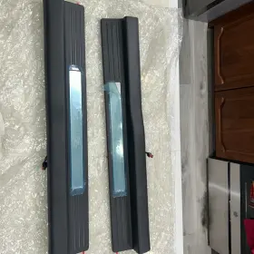 EZ8QA FORD Nos Snake Door Sill Plates Scuff Shelby Mustang