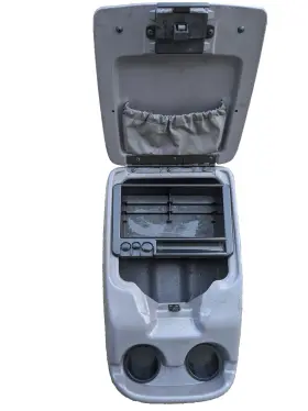 F2TB-18045A06-ADW FORD Center Console Cup Holder F-150 F-250 #2