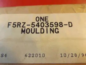 F5RZ-5403598-D FORD Nos Windshield Interior Garnish Molding #3