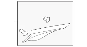 FP5Z-5431010-MD FORD Upper Quarter