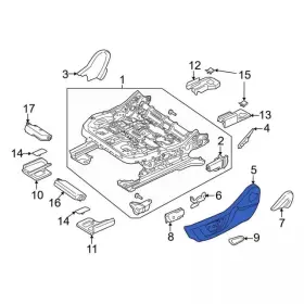 FR3Z-6362187-BC FORD Valance Panel