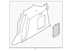 FT1Z-1731012-CD FORD Interior Quarter Panel