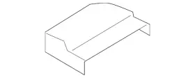 GL1Z-7862186-AA FORD Seat Track Cover Expedition