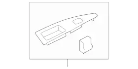 GS7Z-14527-BA FORD Switch Bezel Fusion
