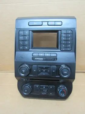 JL3T-18E243-BSK FORD Center Dashboard Radio Ac Control Bezel