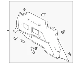 LL7Z-4031113-FB FORD Panel Navigator