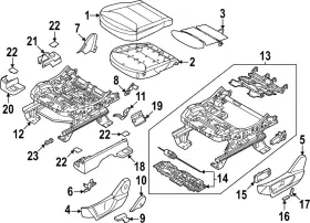 N1PZ-7862187-LA FORD Outer Cover