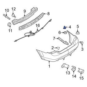 W505153S439 FORD OE Dash Panel Screw Fusion
