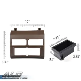 ALO595761 G-PLUS Radio Single Din Dash Pocket Bezel Kit Chevy #2
