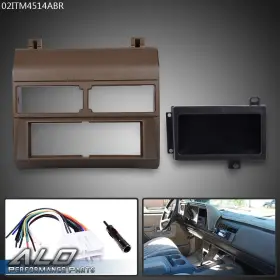 ALO595761 G-PLUS Radio Single Din Dash Pocket Bezel Kit Chevy