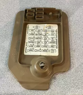 15025315 GENERAL MOTORS Left Dash Fuse Lid S10 Chevy Blazer #2