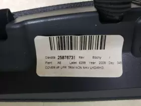 25876731 GENERAL MOTORS Upper Radio Cover Cts Cadillac #3