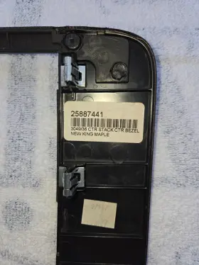 25887441 GENERAL MOTORS Dash Radio Climate Control Center #3