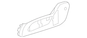 22914468 GM Dune Driver Seat Cushion Outer Finish Cover
