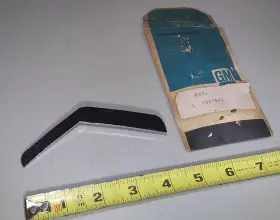 3927350 GM Nos Tape Player Bezel Chevy Impala Caprice