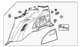 84799872 GM Lower Quarter Escalade