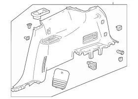 85135288 GM Lower Quarter Enclave