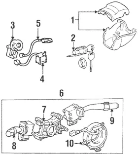94859112 GM Column Cover Prizm