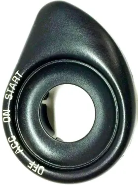 2917-GF1 GM AC DELCO Ignition Key Hole Bezel Ring Dash Chevy