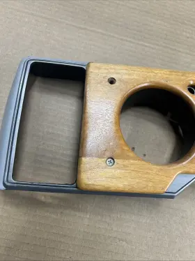 14052204A GMC Van Dash Cluster Bezel Panel Wood G10 G20 G30 #3