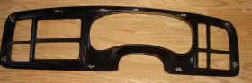 15804936 GMC Panel Cluster Plate Pewter Chevy #3