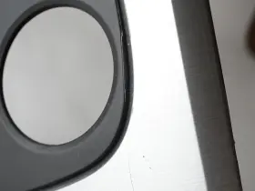 X75005002 GMC Center Radio Vent Dash Bezel Cover Interior #3