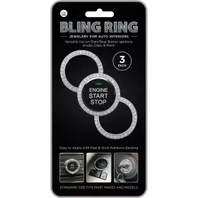 HE0136 HITT BRAND Bling Ring Auto Interior Jewelry Applies