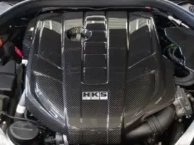 70026-AT016 HKS Carbon Engine Cover A90 Rz Toyota