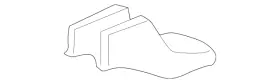 81595-SDA-A01ZB HONDA Cover Rear Driver Manual Accord