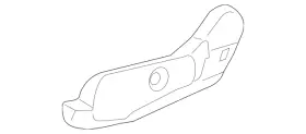 81638-TLA-A51ZA HONDA Outer Finish Panel