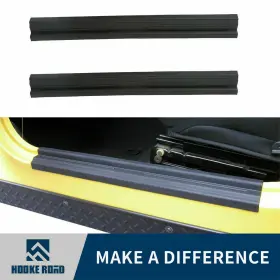 792855201595 HOOKE ROAD Door Sill Scuff Plate Cover Tj Jeep