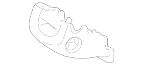 84852-K2000-NNB HYUNDAI Lower Column Cover