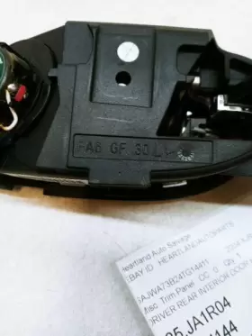 2W93-22601-BK JAGUAR Xjr Driver Rear Interior Door Handle XJ8 #3