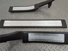 8X23-13200-A JAGUAR Door Sill Scuff Plate Panel Set Xf #2
