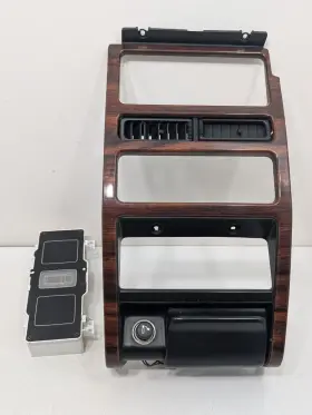 55115409 JEEP Woodgrain Center Dash Bezel Radio Vents