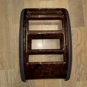 5EN00LAZAE JEEP Woodgrain Wood Grain Dash Radio Bezel Xj