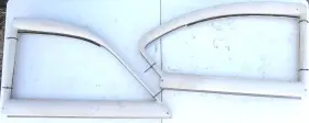 803380-3RT KAISER Door Inside Window Surround Set