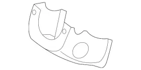 84855-2K300WK KIA Lower Column Cover Soul