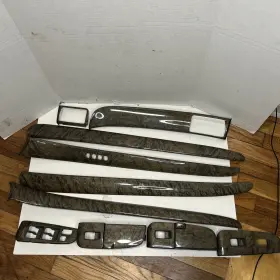 55012-50090 LEXUS Dash Vent Door Window Panel Light Wood Set