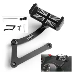 C162-A003-C MADHORNETS Union Jack Car Phone Mount Folding F54