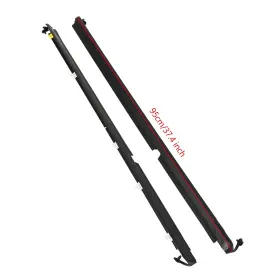 C166-A483-BLK MADHORNETS Door Glass Window Weatherstrip Seals #2