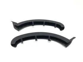670014830 MASERATI Rear Trunk Lid Hinge Cover Set X2 #3