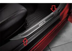 0000-8T-D36B MAZDA Door Sill Scuff Plates Set MX-5 Miata