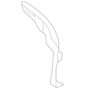 BDTS-68-8HY MAZDA Lid Bracket
