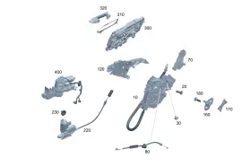 099-760-54-03 MERCEDES Frame
