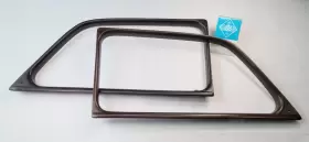 180S459 MERCEDES Ponton Front Left Right Window Bakelite Set